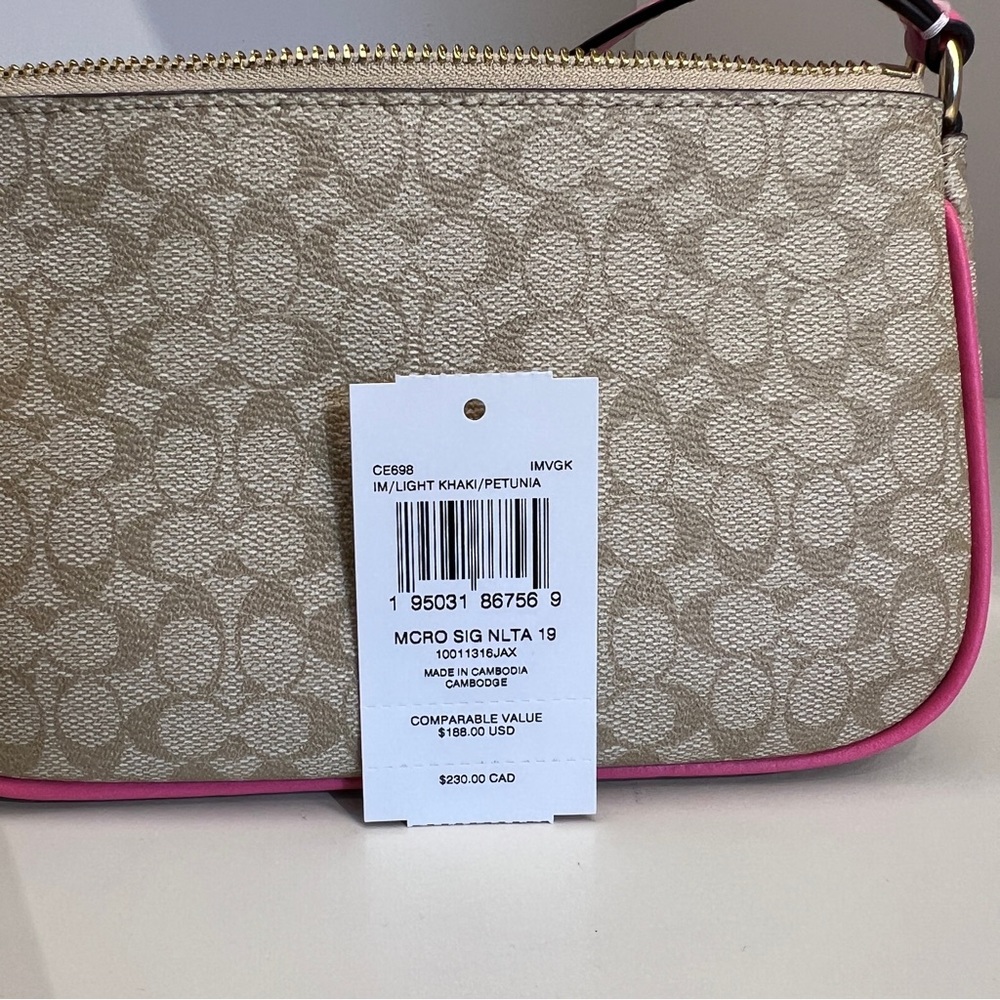Coach Nolita 19 In Colorblock Signature Canvas - Picture 6 of 7
